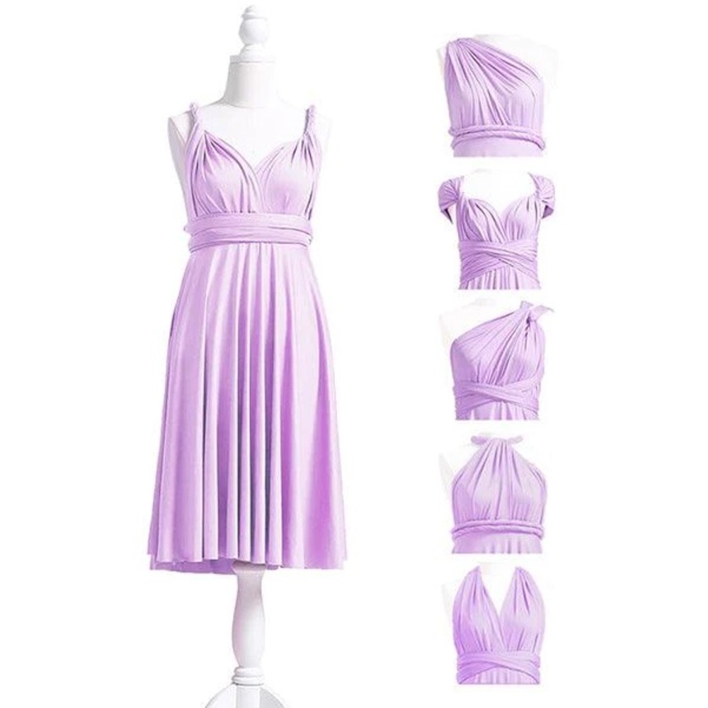 Lilac Infinity Dress